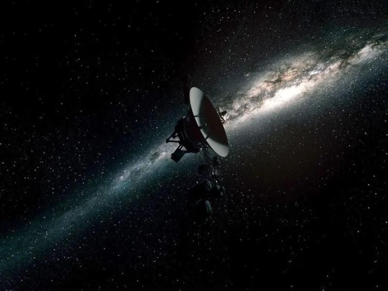 旅行者1号探测器，飞行200多亿公里，为何没撞上太空中的小行星？